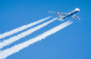 Airplane Contrails