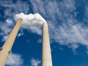 Coal Plant Stacks