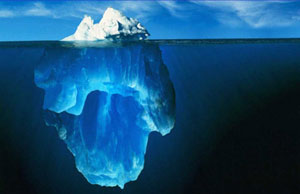 Floating Glacier